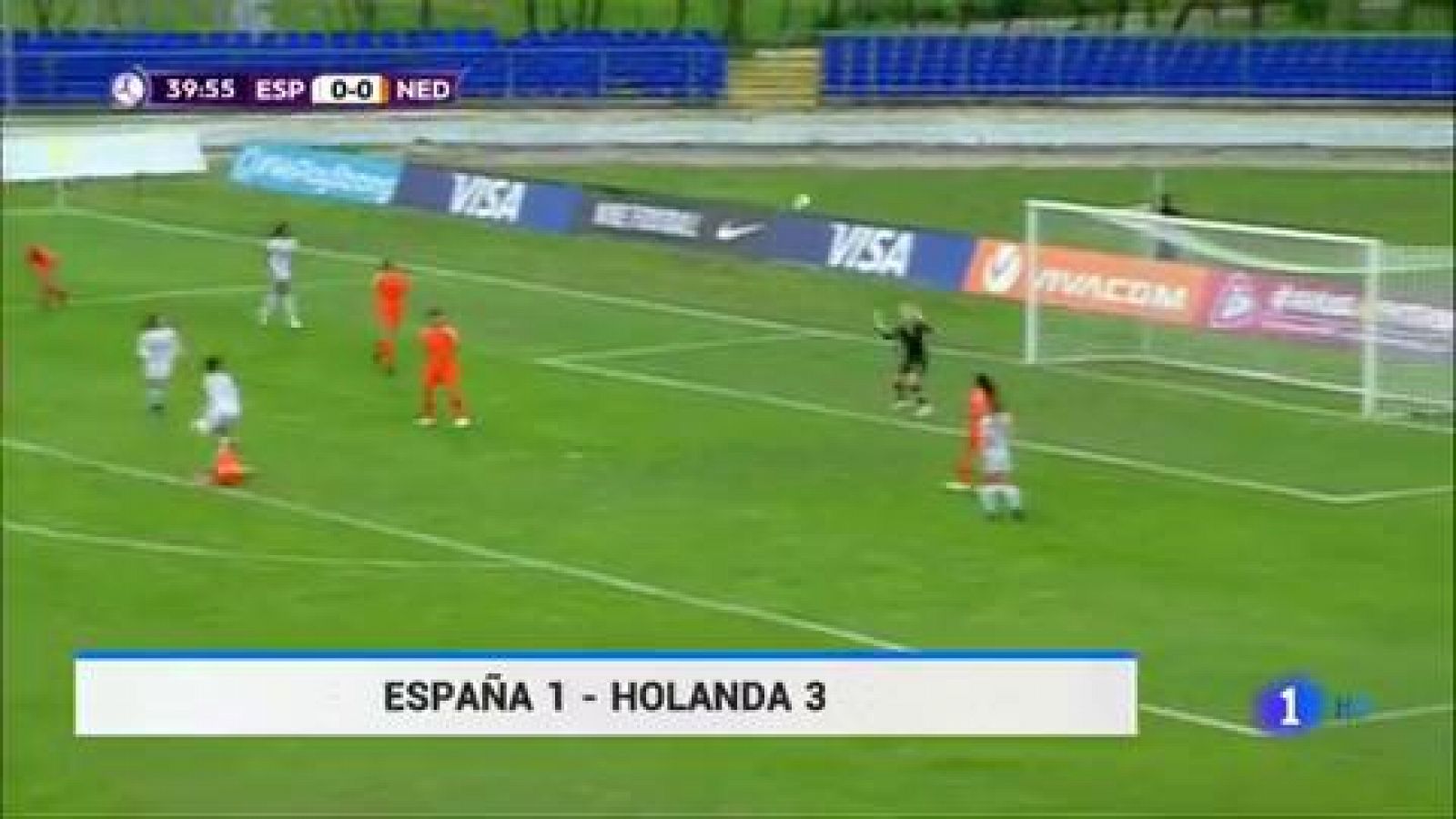 La selección femenina sub-17 cae ante Holanda y se despide de la final europea
