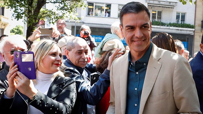 Telediario 1 - Sánchez carga contra el veto de ERC a Iceta: "Vetan la convivencia y el diálogo"