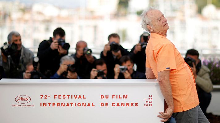 Telediario 1 - Cannes: El actor y el fotógrafo