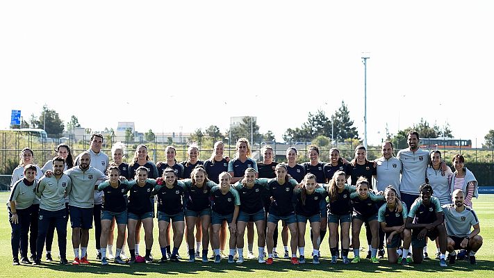 Telediario 1 - El Barça, a por la Champions femenina: "Es un reconocimiento al fútbol español"
