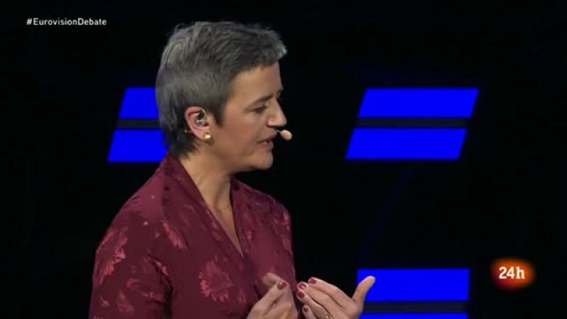 Margrethe Vesthager, sobre el cambio climático: "Tenemos muchas herramientas ¿porque no aplicarlas en vez de esperar?" | Ver