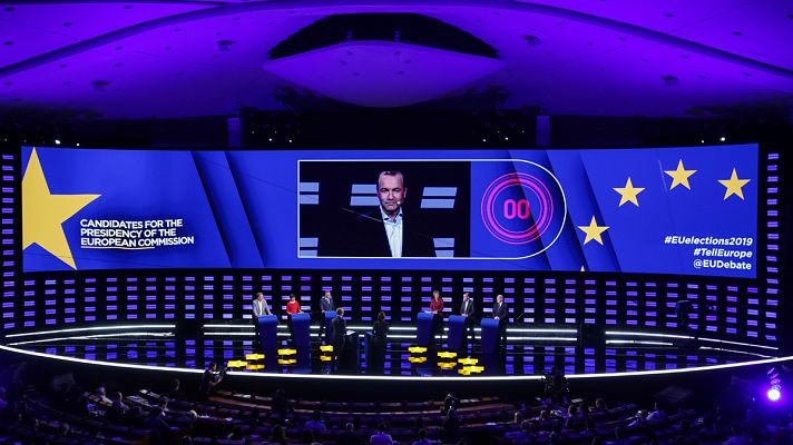  - El minuto de oro de los candidatos a las elecciones europeas cierra el debate electoral