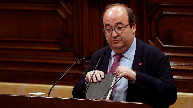 ERC y Junts per Catalunya tumba la elección de Iceta como senador