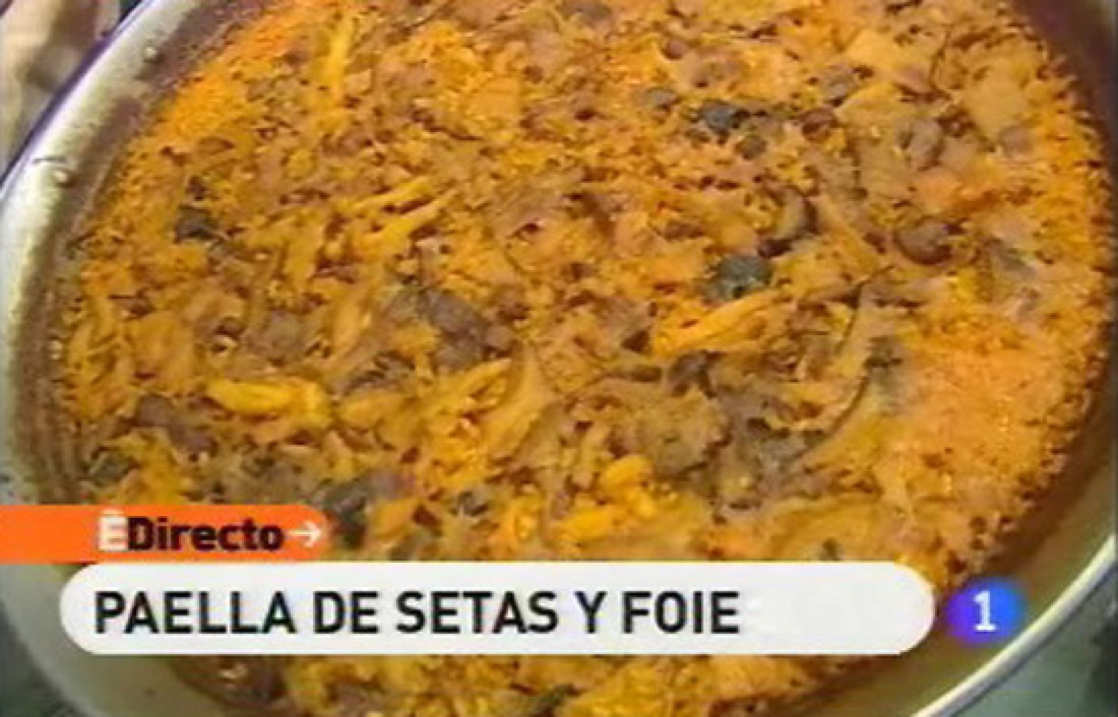 España Directo - Paella de setas y foie - RTVE Cocina | Ver