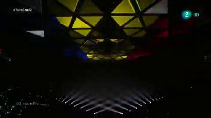 Moldavia: Anna Odobescu canta "Stay" en la segunda semifinal