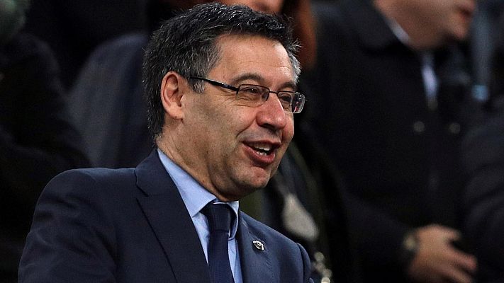 Telediario 1 - Bartomeu reitera su apoyo a Valverde