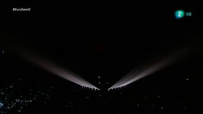 Rusia: Sergey Lazarev canta "Scream" en la segunda semifinal