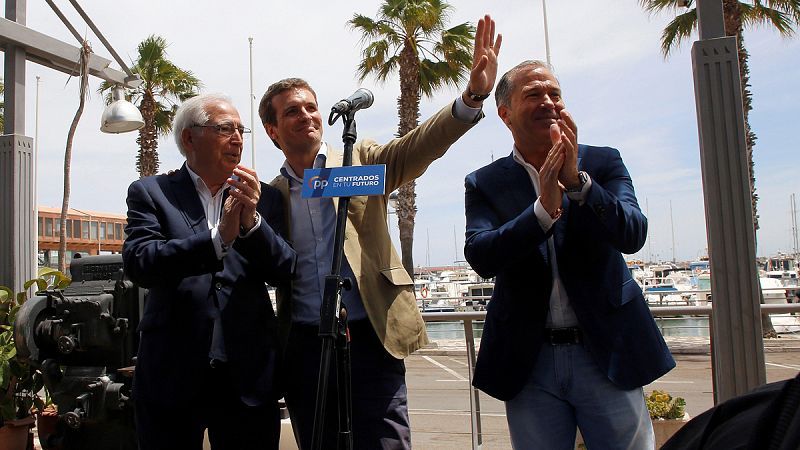 Elecciones 26M: Casado defiende en Melilla un refuerzo de la frontera