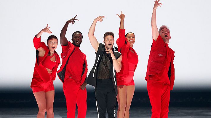 Eurovisión - Final: Minuto de Suiza en el ensayo general