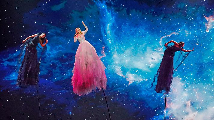 Eurovisión - Final: Minuto de Australia en el ensayo general