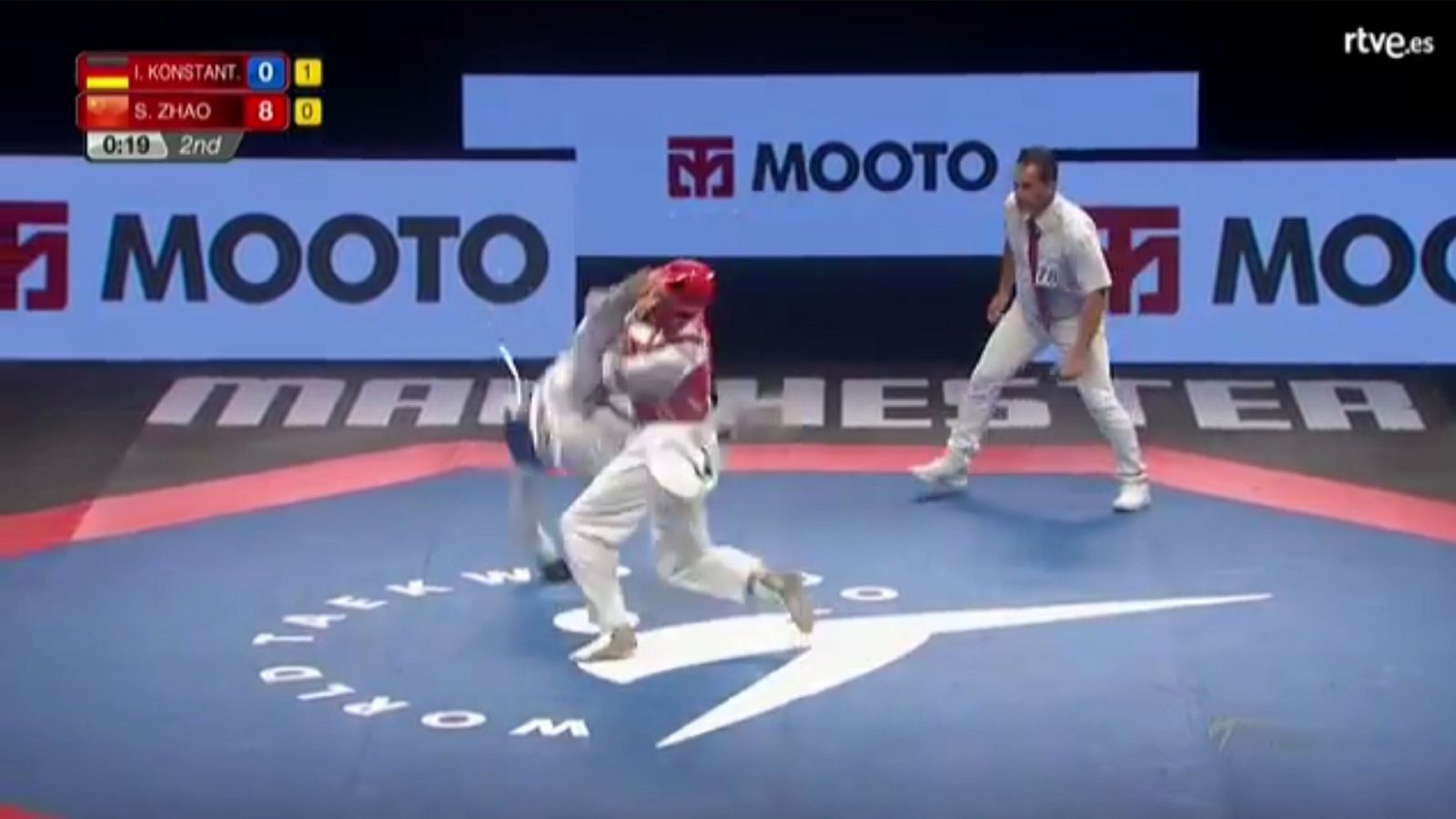 El alemán Konstant impacta el primer 'mondolio nako chagui' del Mundial