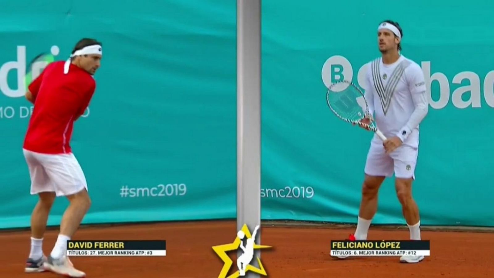 Tenis - Senior Master Cup 2019 2º partido: David Ferrer - Feliciano López
