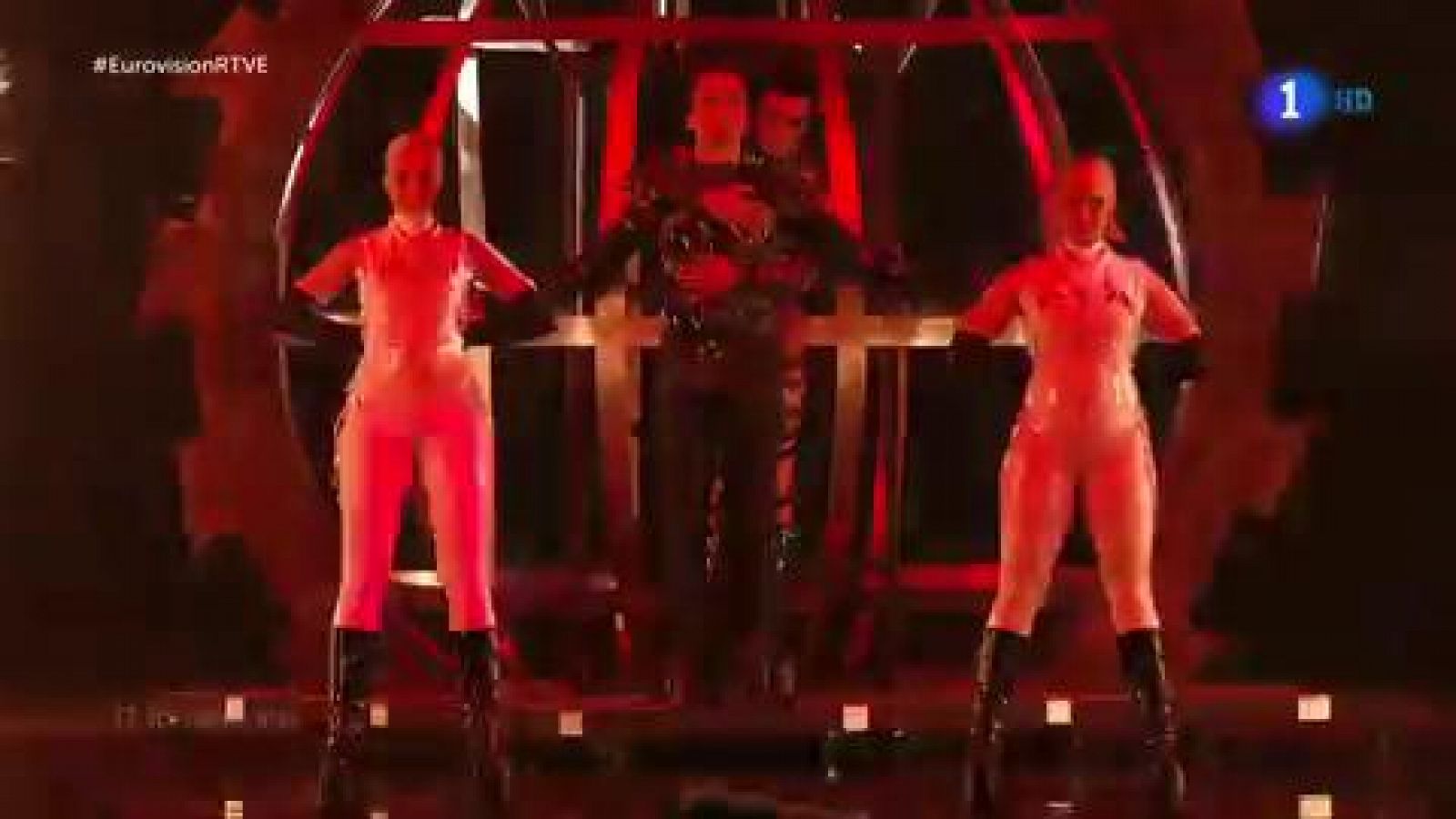 Final Eurovisión 2019 - Islandia: Hatari canta "Hatrid mun sigra"