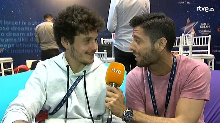 Entrevista a Miki tras la final de Eurovisión 2019