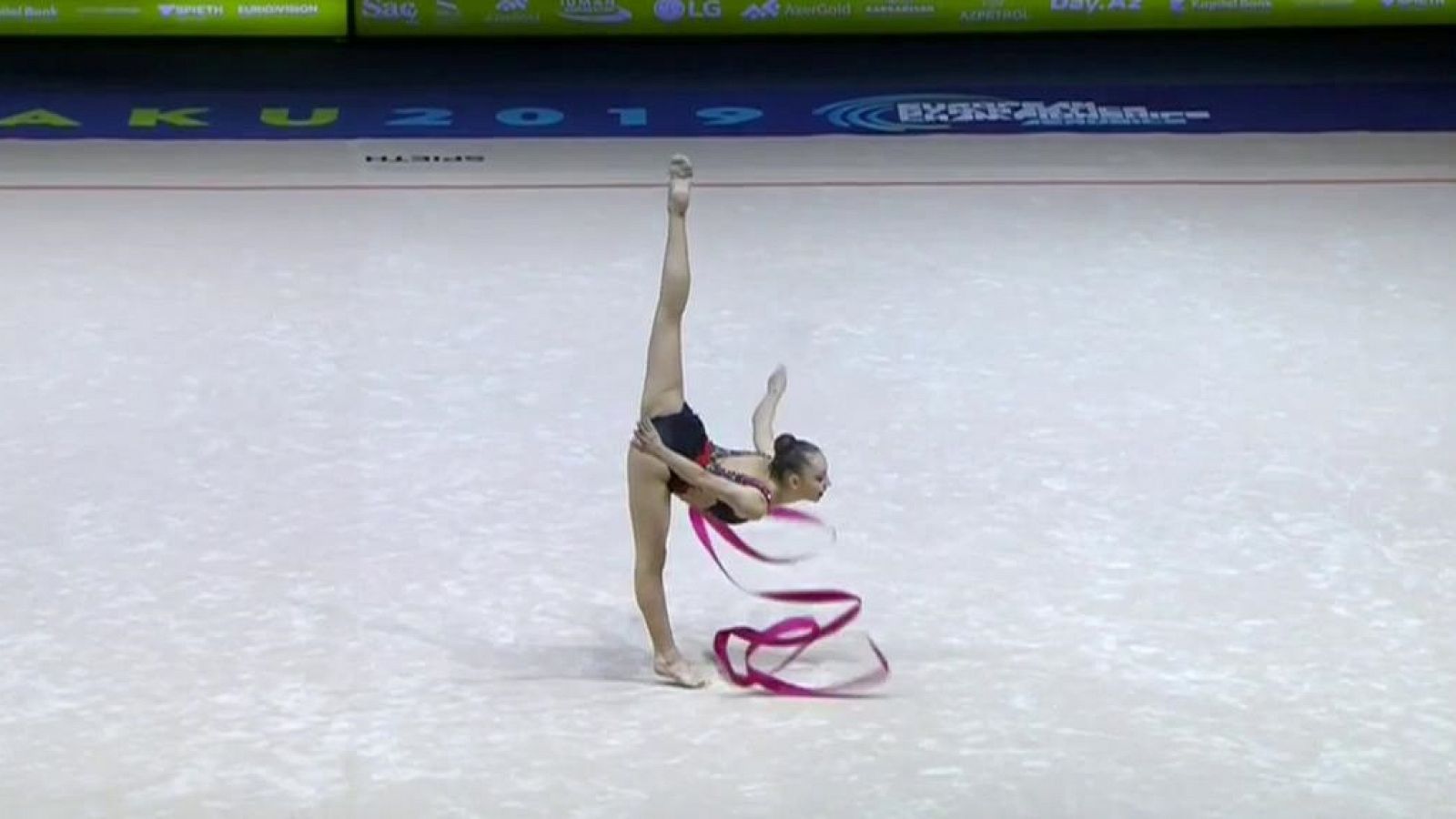 Gimnasia rítmica - Campeonato de Europa 2019 Calificación Senior Individual Mazas y Cinta Grupo 'A'