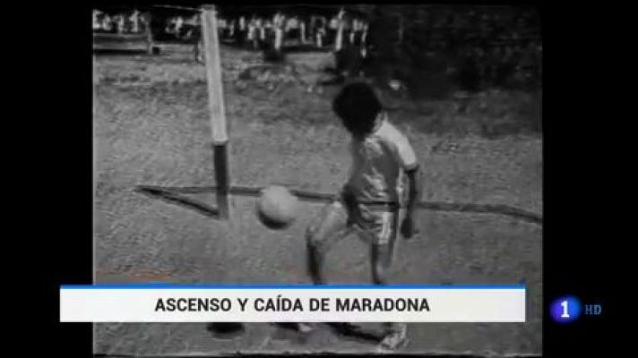 Telediario 1 - Alain Delon y Maradona protagonistas del Festival de Cannes