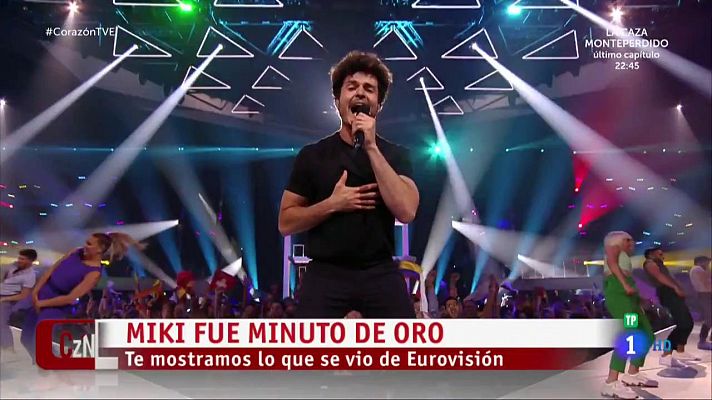 Miki, recibido entre aplausos tras su regreso de Eurovisión 