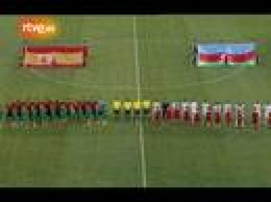 España golea a Azerbaiyán 0-6