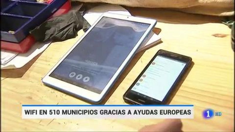 Más de 500 pueblos españoles se conectan a la wifi por primera vez