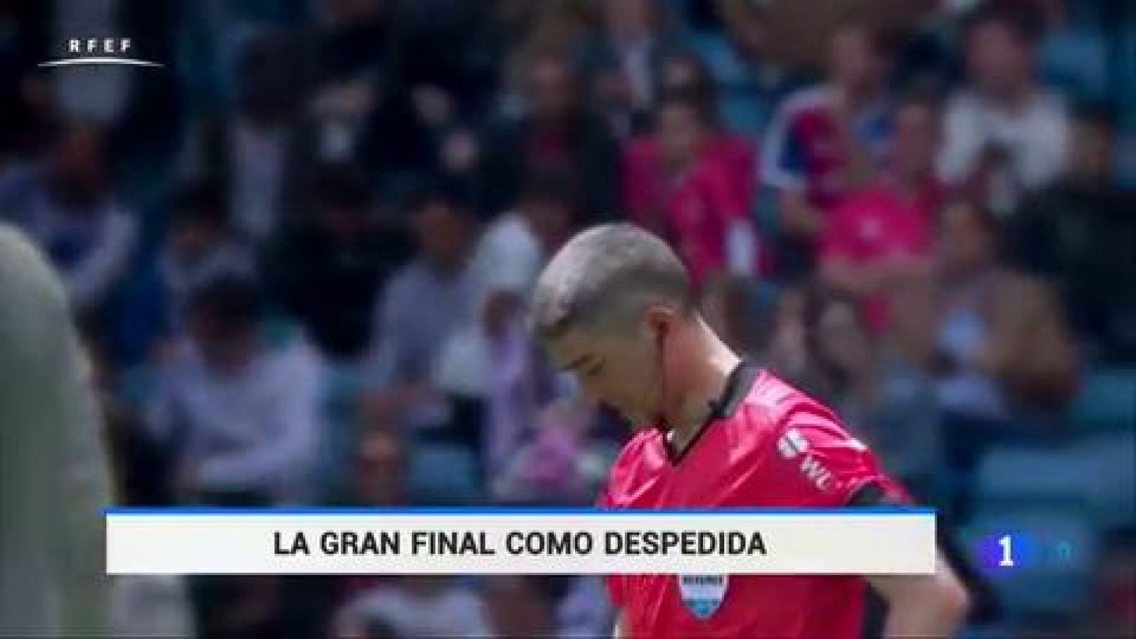Telediario 1: Undiano Mallenco se jubilará en la final de Copa del Rey del Villamarín | RTVE Play