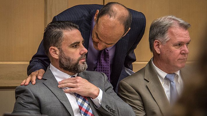 Telediario 1 - Ibar pierde los nervios en el juicio