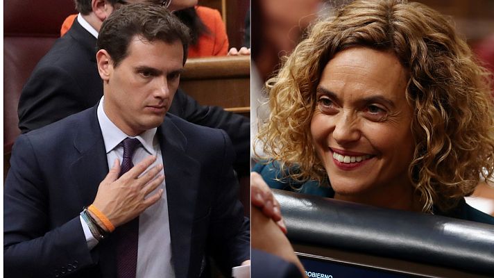 Informativo 24h - Rifirrafe entre Albert Rivera y Meritxell Batet al hablar los independentistas de "presos políticos"