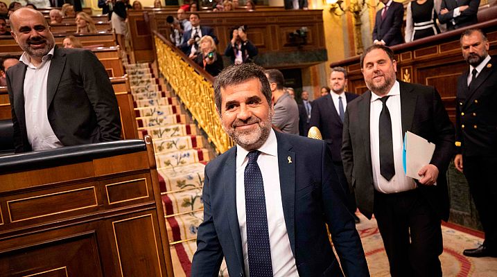 Telediario 1 - La Mesa del Congreso abordará la suspensión de los diputados independentistas presos