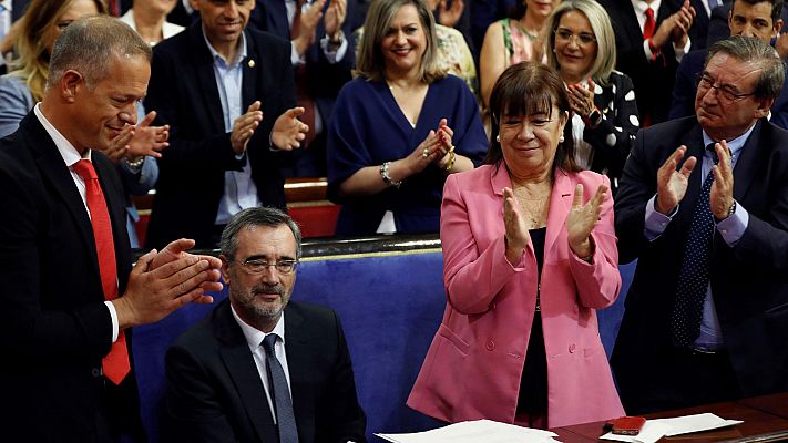 Los socialistas copan cuatro de los siete asientos de la Mesa del Senado que preside Manuel Cruz