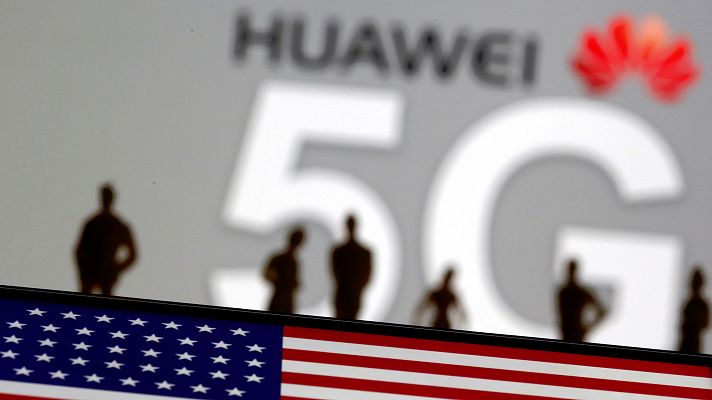 Telediario 1 - EE.UU. tramita una licencia de tres meses para los productos vetados de Huawei