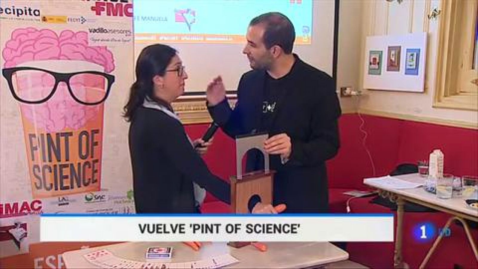 Telediario 1: La ciencia se va de bares | RTVE Play
