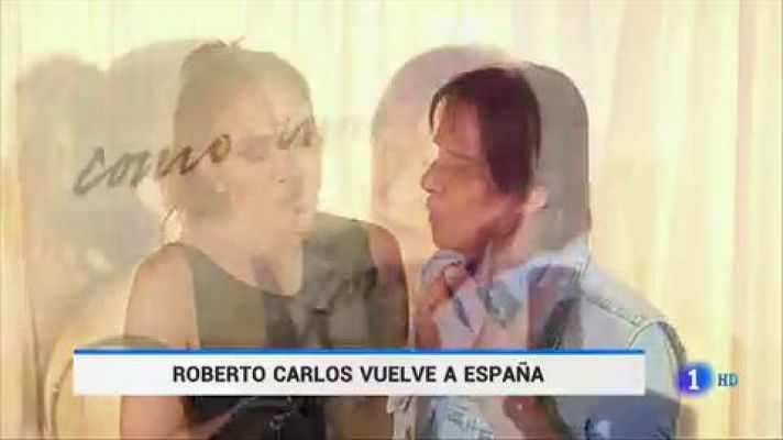 Telediario 1 - Después de 35 años sin actuar en España, Roberto Carlos ofrece un concierto este fin de semana en Madrid