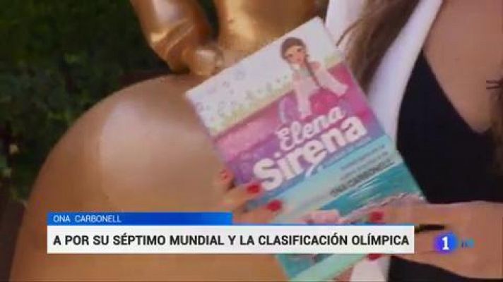 Telediario 1 - Ona Carbonell sueña con otra medalla en su séptimo Mundial consecutivo