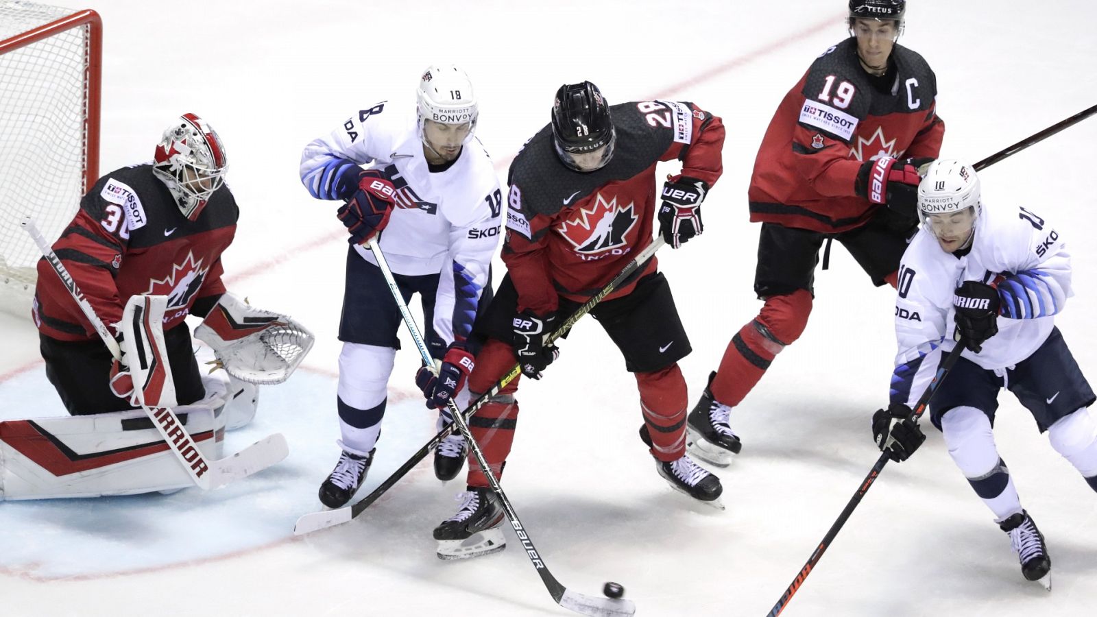 Hockey sobre hielo - Campeonato del Mundo Masculino 2019: Canadá - Estados Unidos