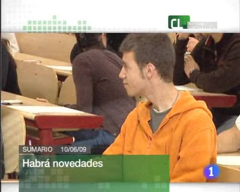  Noticias Castilla y León. Informativo Castilla y León. (10/06/09)