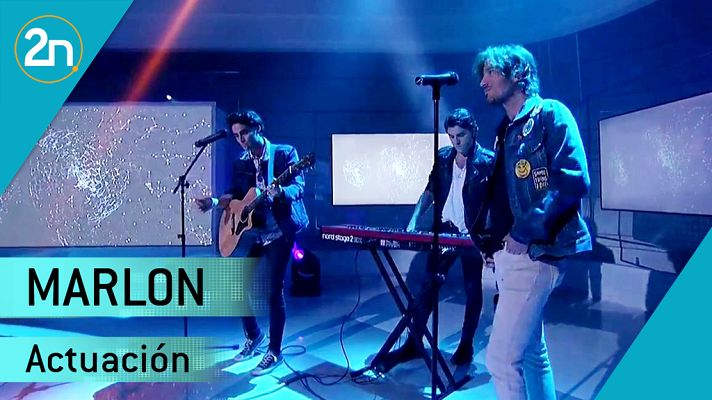 La 2 Noticias - El grupo Marlon interpreta "Volveré"