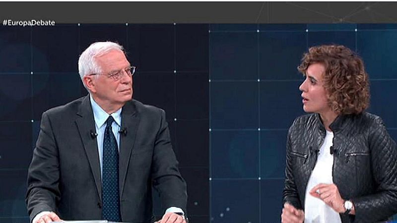 Borrell se refiere a Montserrat como "la guardiana de la PAC y la eliminadora del roaming"