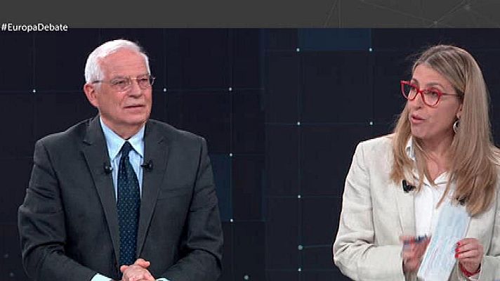 Especiales informativos - Palop propone una conferencia europea sobre la deuda y Borrell le responde que "se está haciendo"