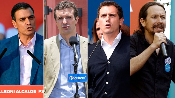 Telediario 1 - Los candidatos al 26M aceleran sus actos en la recta final de la campaña