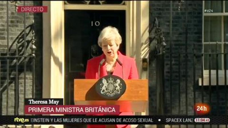 Theresa May anuncia que dimitirá el 7 de junio