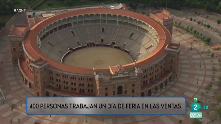 Aquí hay trabajo - En la plaza de toros de Las Ventas hay trabajo