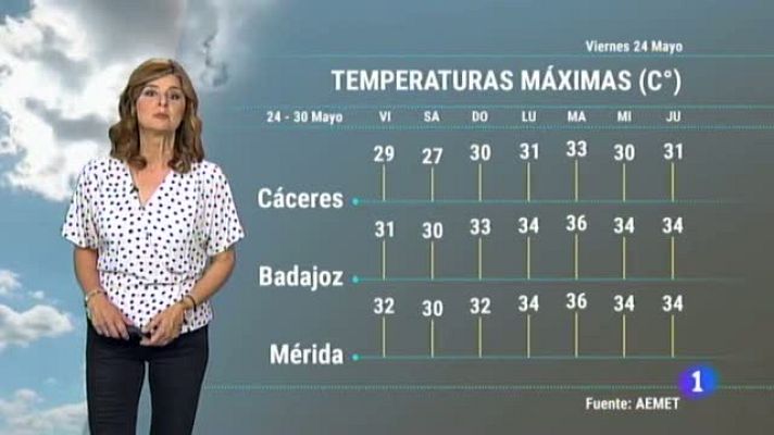 Noticias de Extremadura - El tiempo en Extremadura - 24/05/19