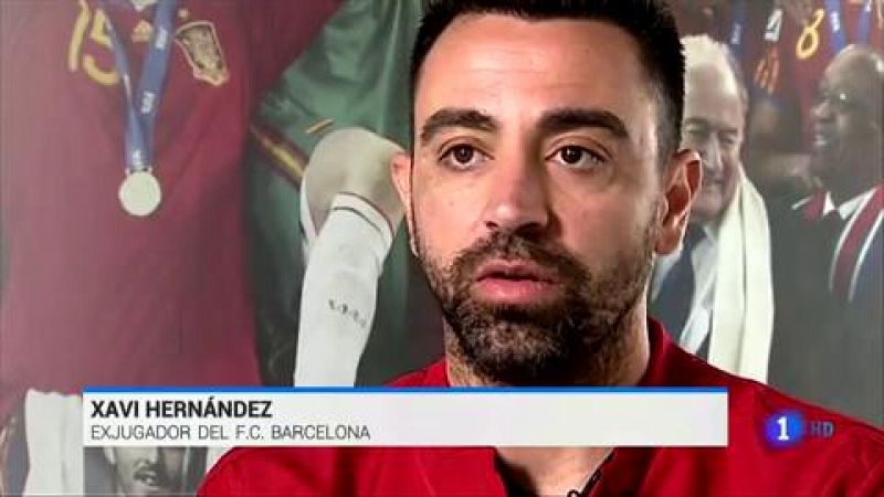 Xavi: "Es un objetivo llegar a entrenar al Barcelona, pero no es el momento"