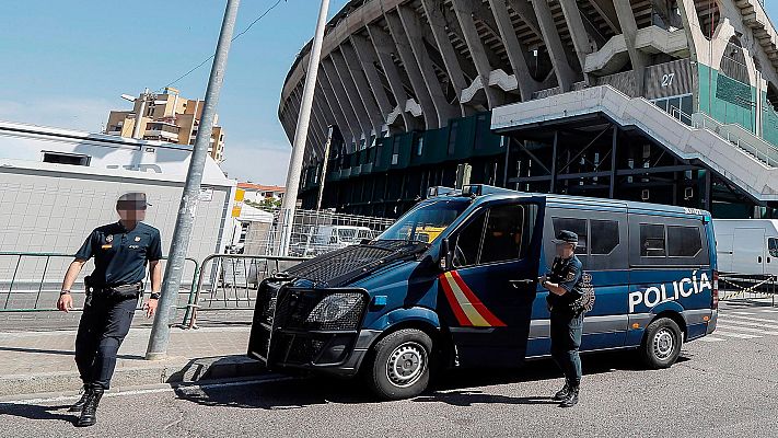 Telediario 1 - Final Copa del Rey 2019 - Más de 2.500 efectivos conforman el dispositivo de seguridad