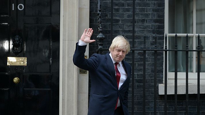 Telediario 1 - Los candidatos a suceder a May: Boris Johnson, favorito