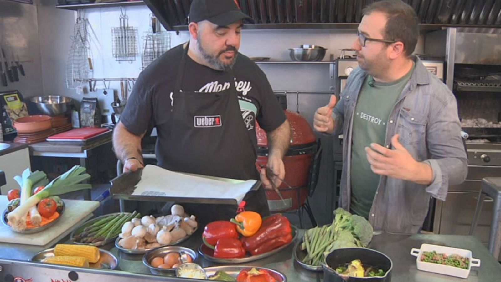 Cómo hacer una barbacoa o parrillada de verduras