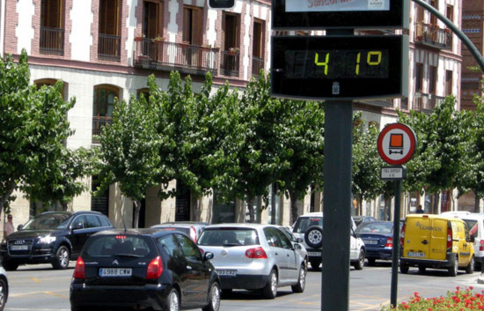 Calor asfixiante en Sevilla