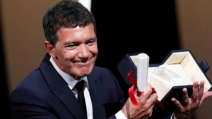 Antonio Banderas, mejor actor en Cannes por 'Dolor y Gloria'