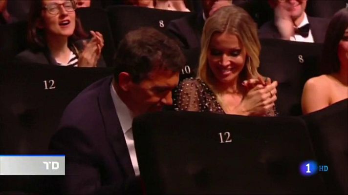 Telediario 1 - Antonio Banderas ha ganado el premio a mejor actor de Cannes