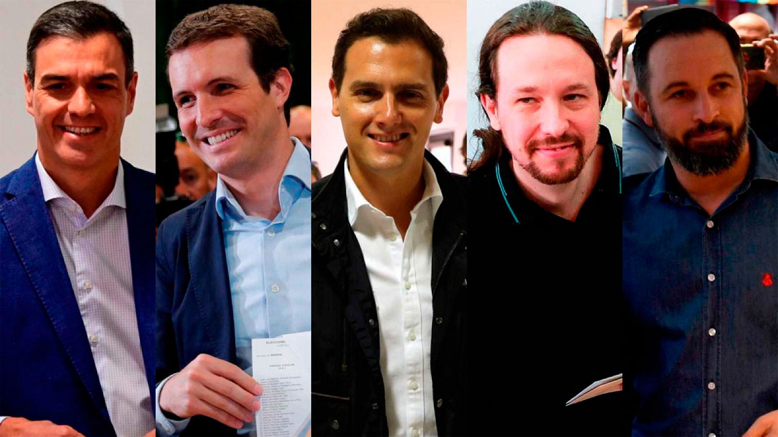 Los líderes de los principales partidos votan llamando a la participación