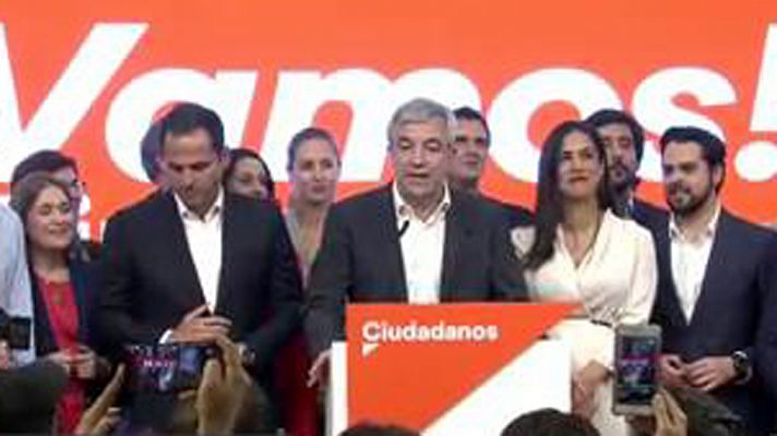 Garicano celebra el resultado de Ciudadanos en las europeas, que pasa de 2 a 7 diputados